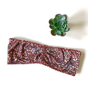 American Eagle Floral Red Pink Bandeau